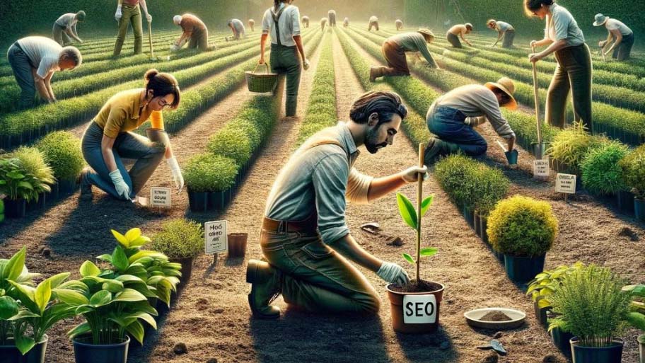 Why SEO Takes Time? It's like planting a seed in the garden